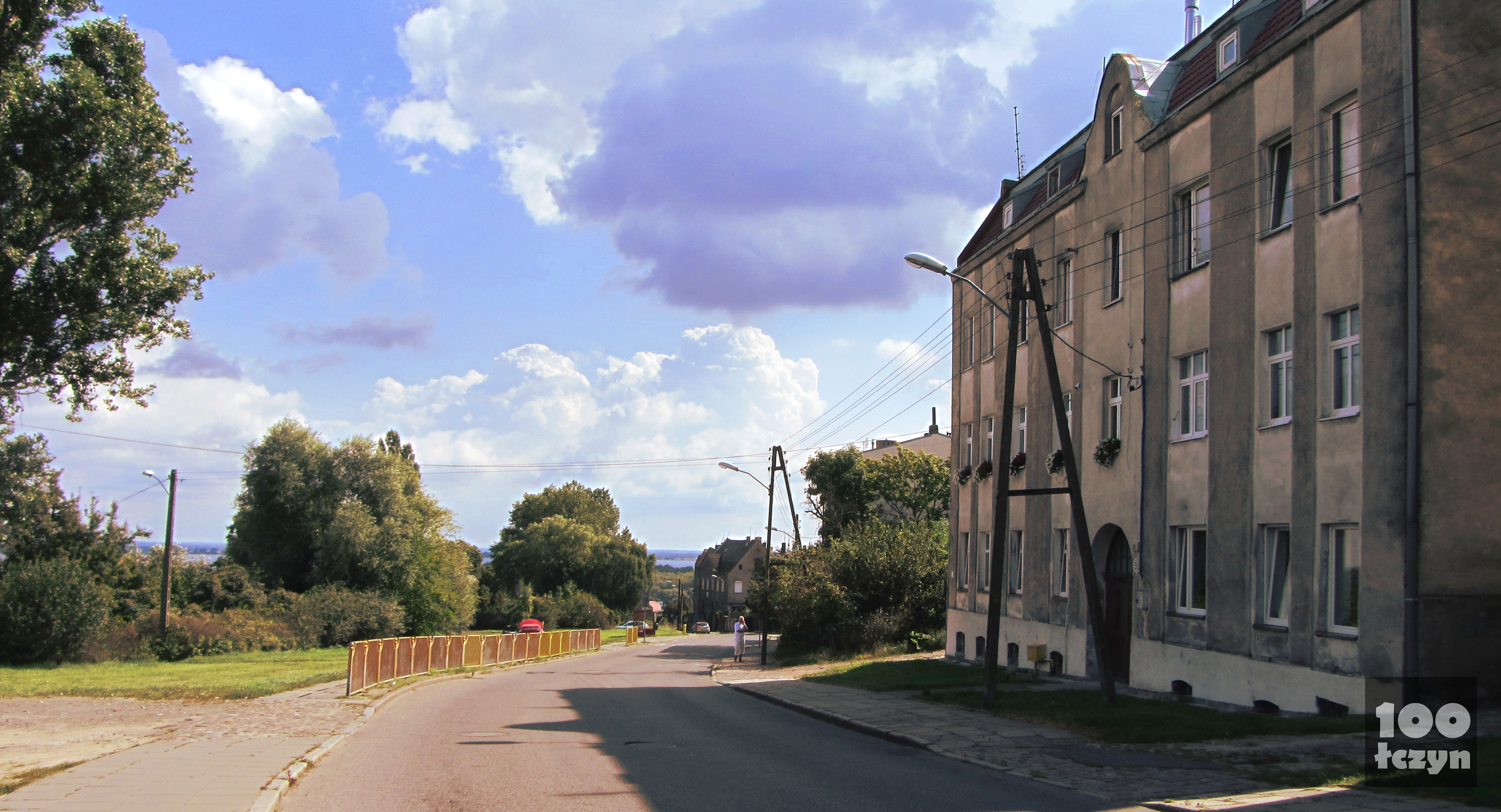 zabudowa jednostronna